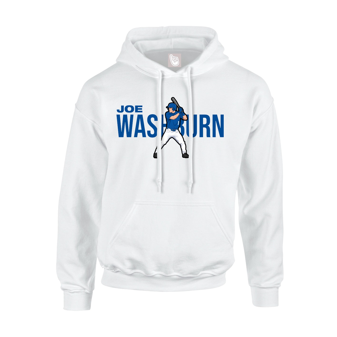 Hoodie — Player Name in White