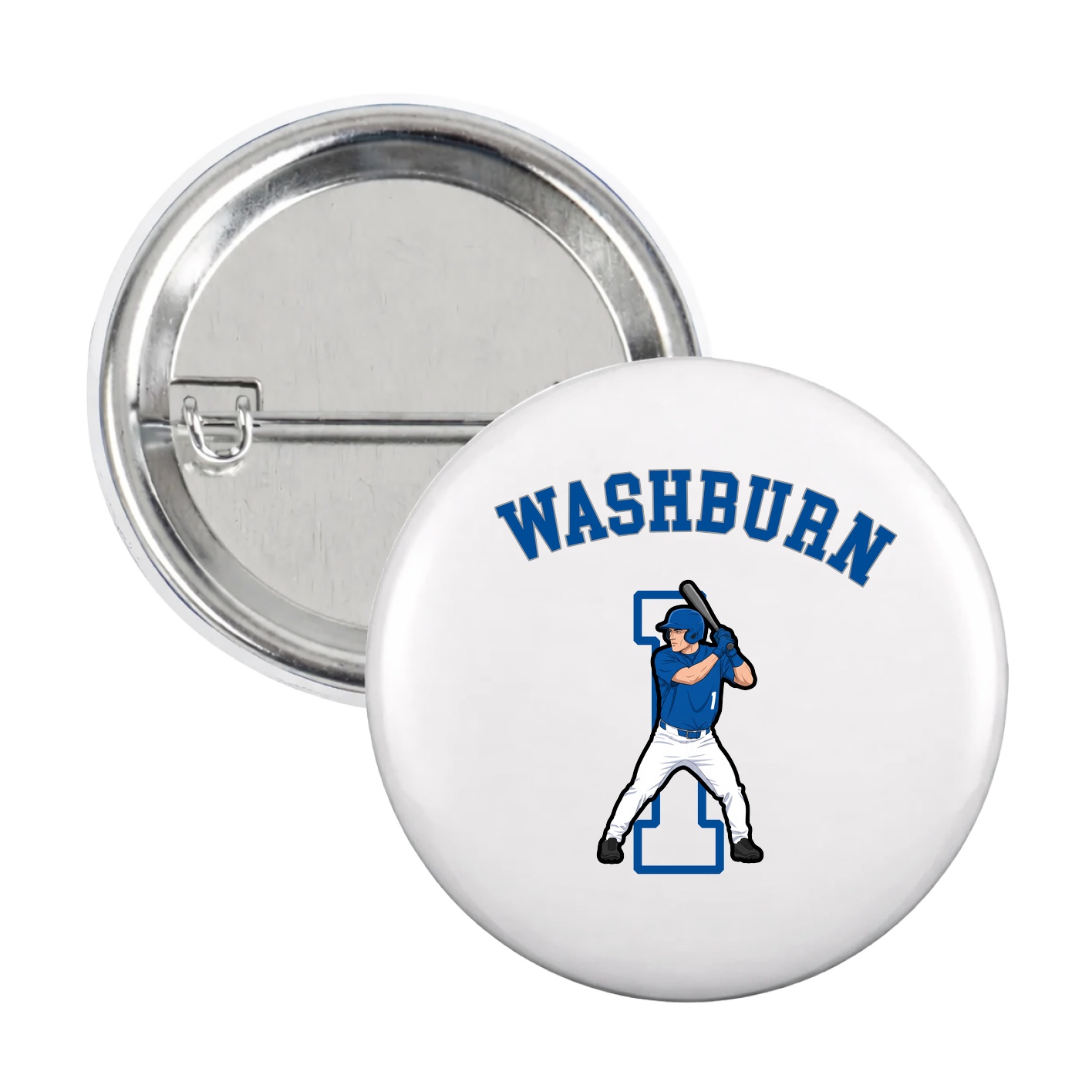 Game Day Button — Shirsey Arch in White