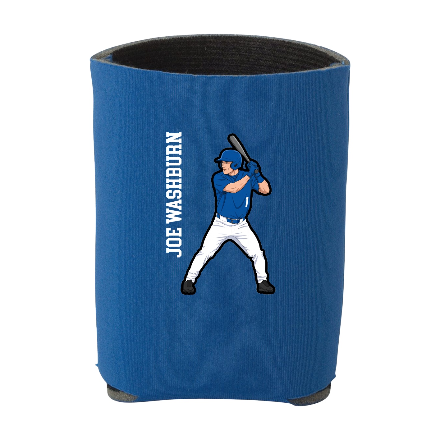 Can Holder — Name Vertical in Royal