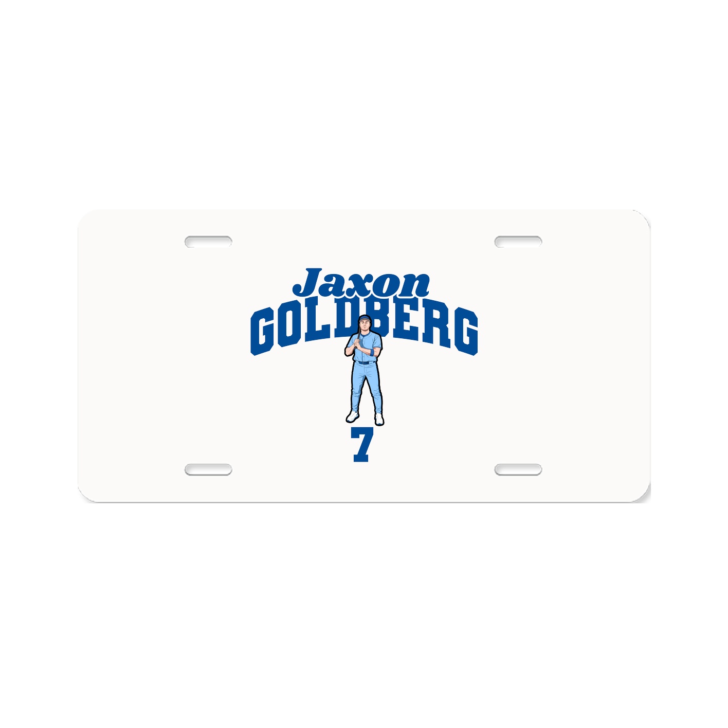 License Plate — Signature Arch in Classic