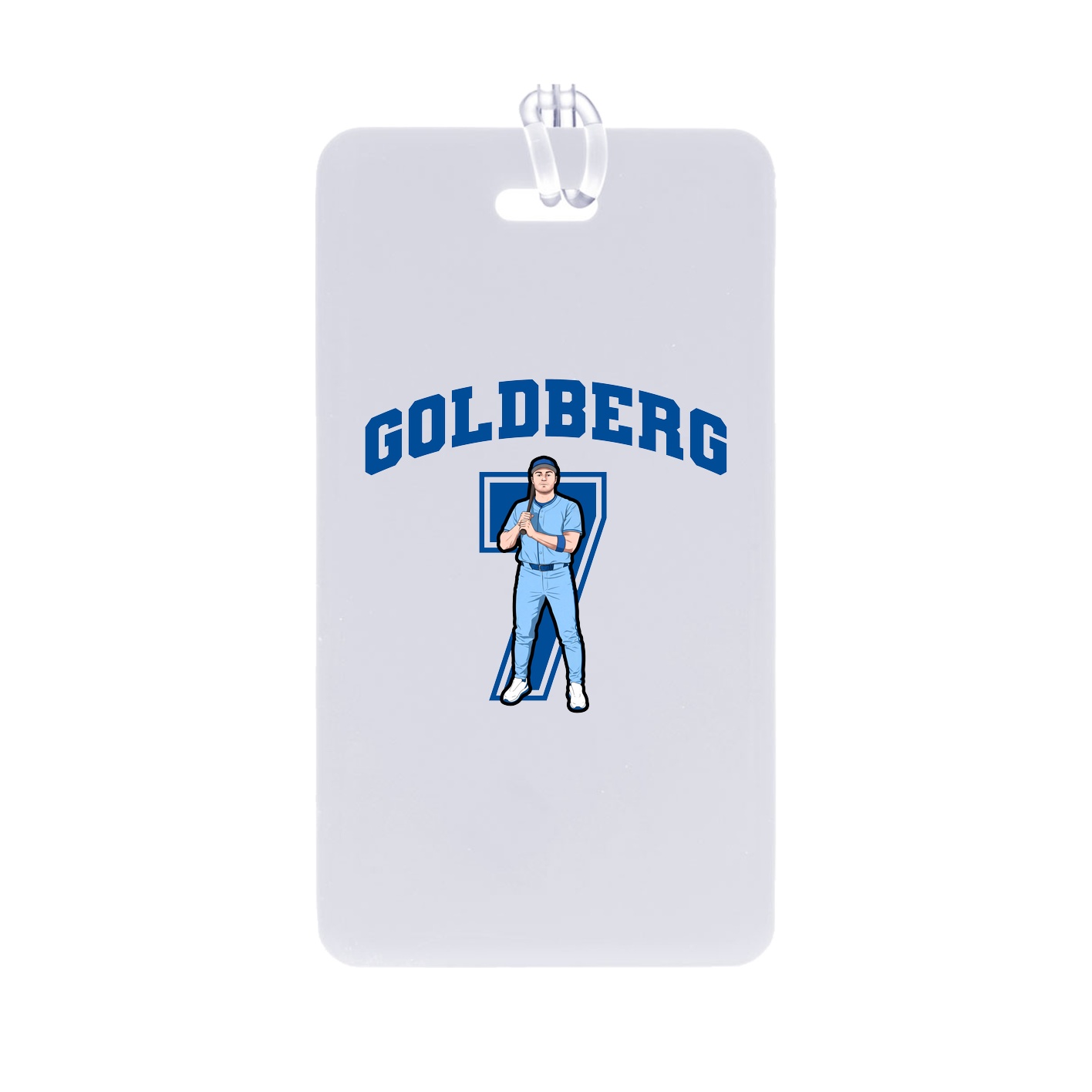 Bag Tag — Number in Classic