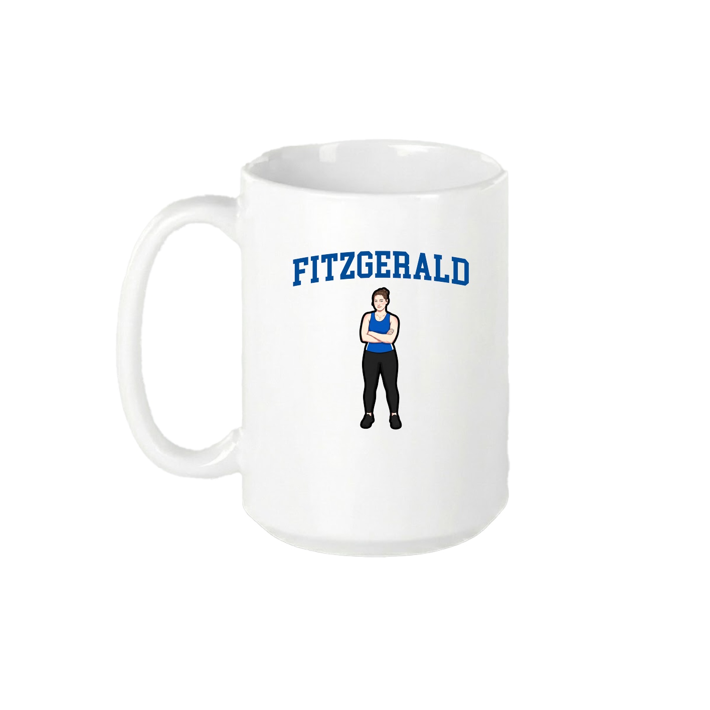 15oz Coffee Mug — Shirsey in White