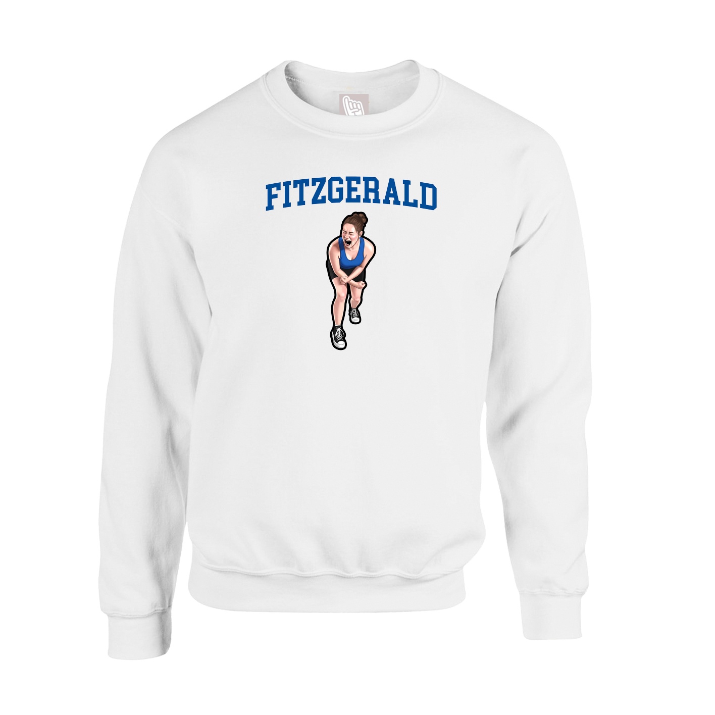 Fleece Crew — Shirsey in White