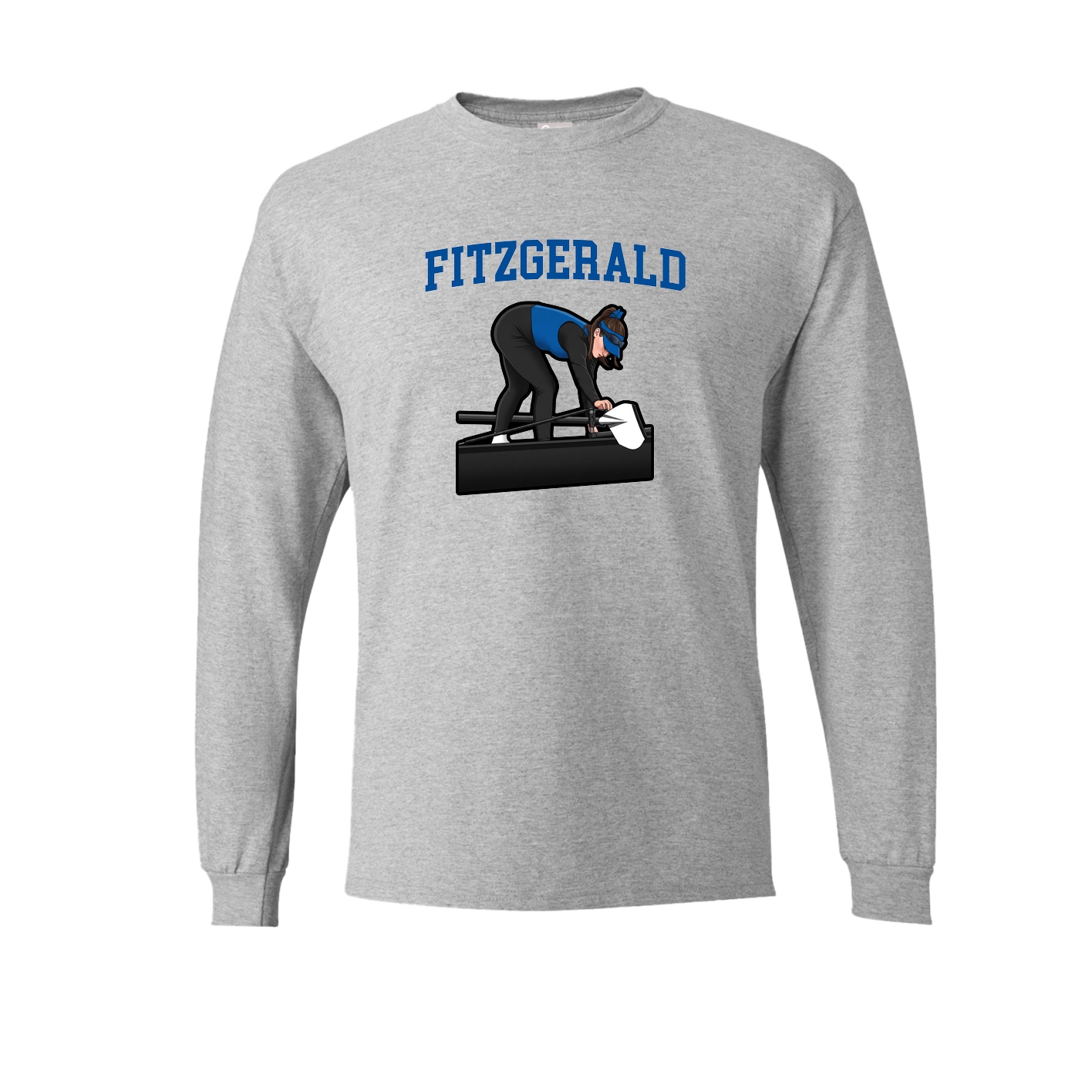 Long Sleeve Tee — Shirsey in Grey