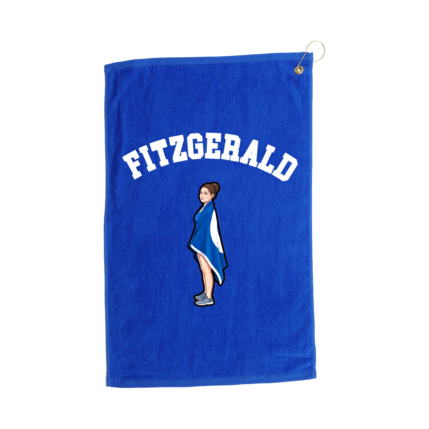 Golf Towel — Shirsey Arch in Royal