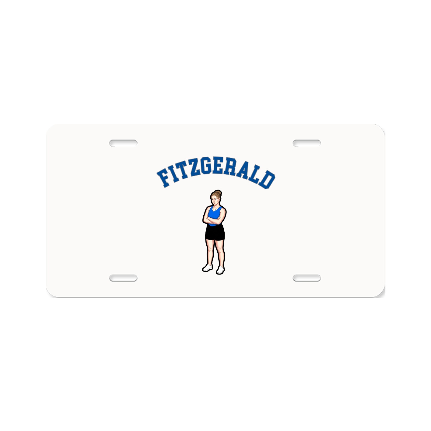 License Plate — Shirsey Arch in Classic