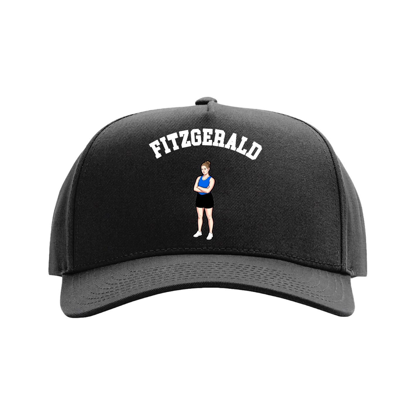 Full Fabric Five-Panel Champ Cap
