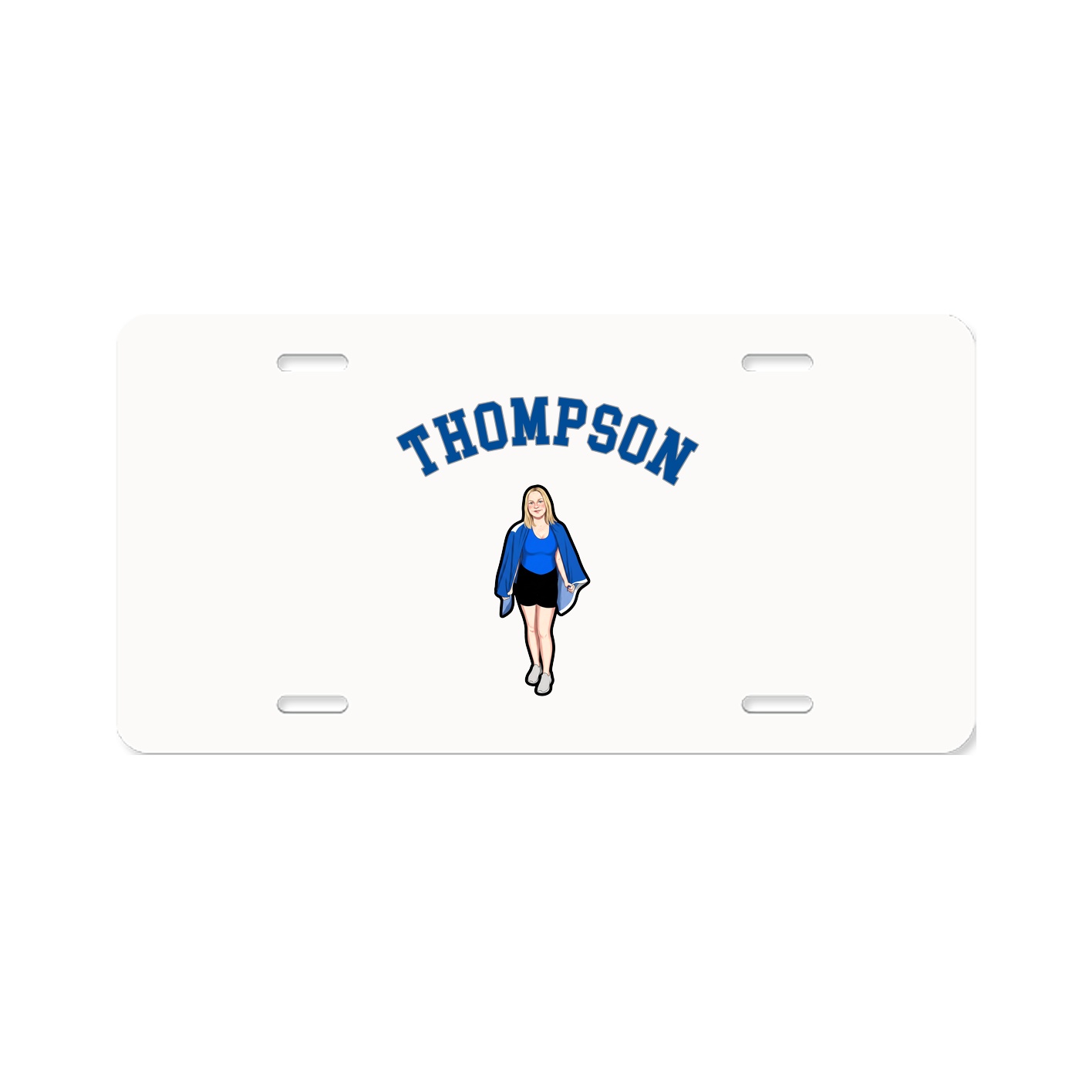 License Plate — Shirsey Arch in Classic