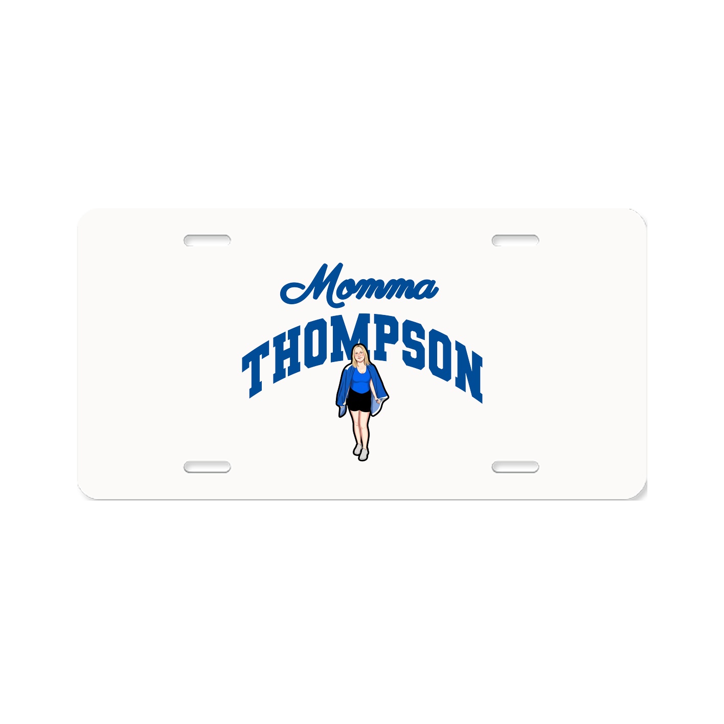 License Plate — Mothers Day Arch in Classic