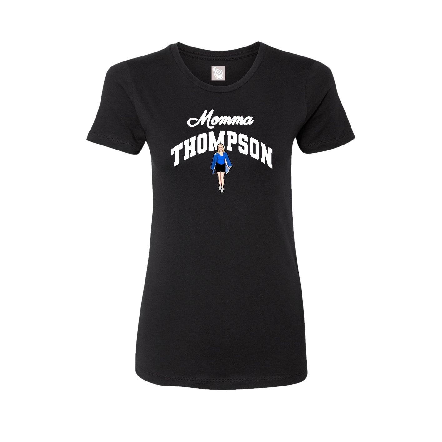 Womens Tee — Mothers Day Arch in Black