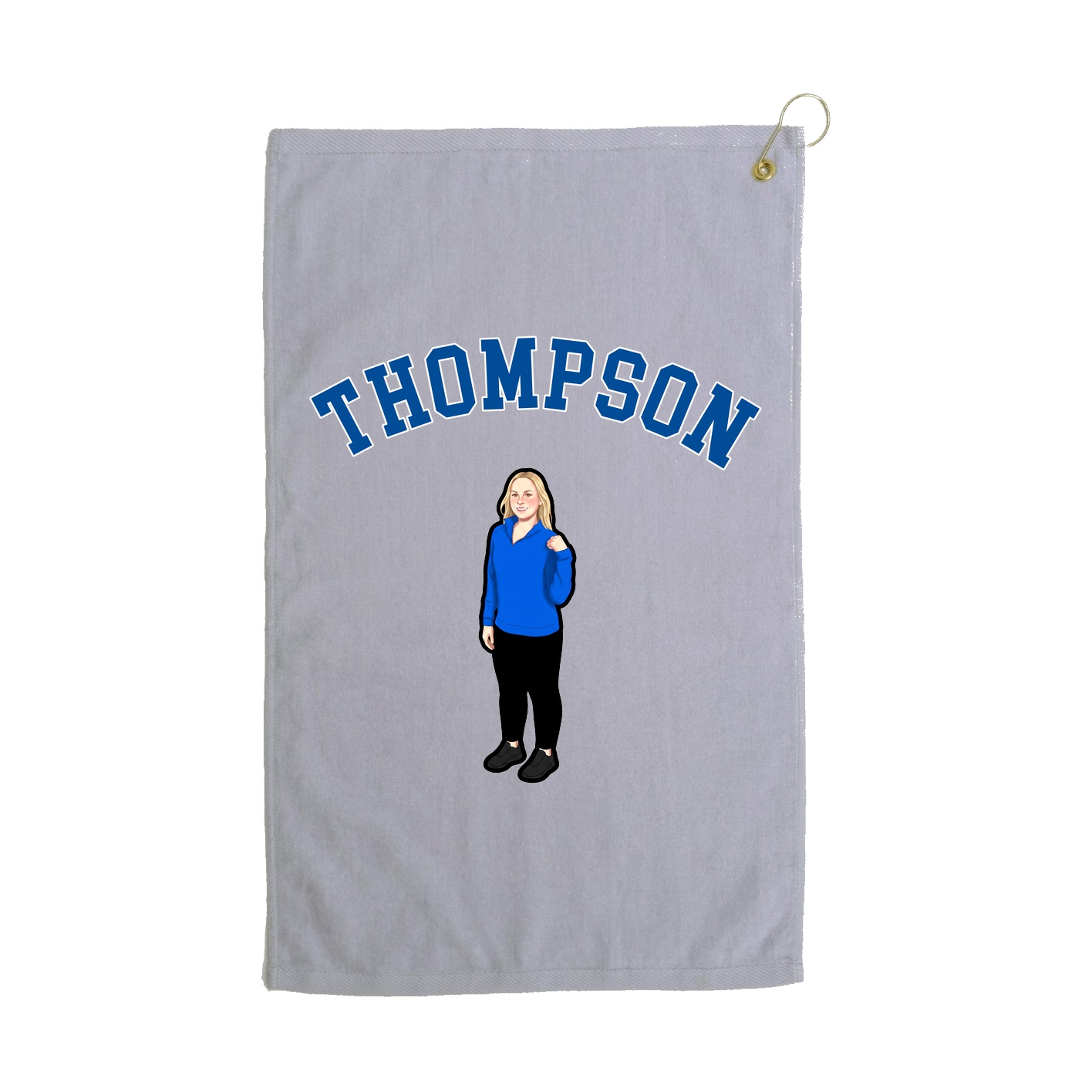 Golf Towel — Shirsey Arch in Grey