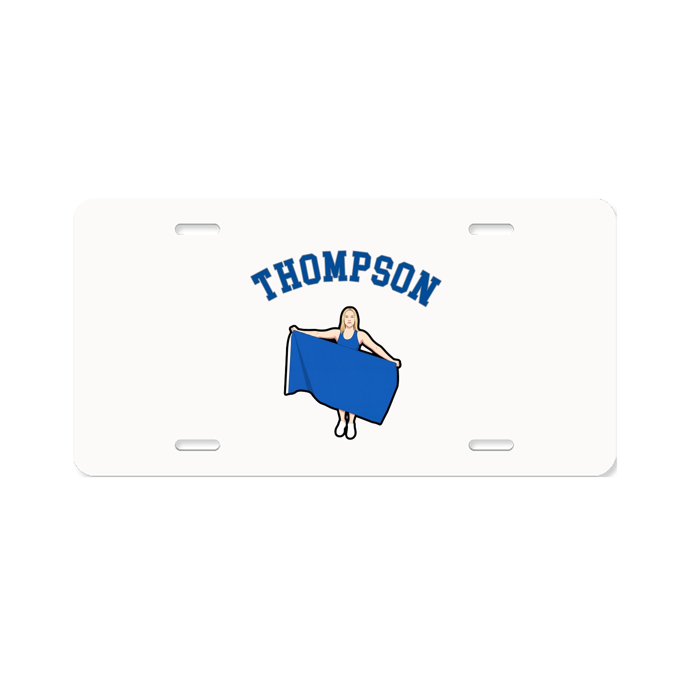 License Plate — Shirsey Arch in Classic
