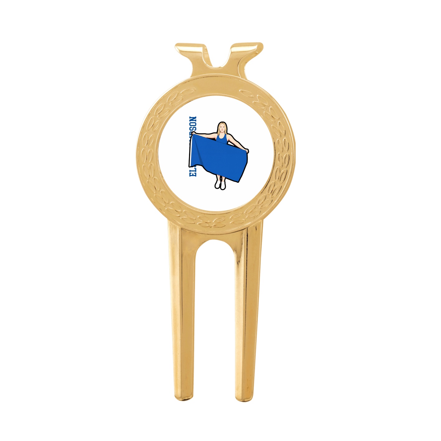 Divot Tool with Ball Marker — Name Vertical in Classic
