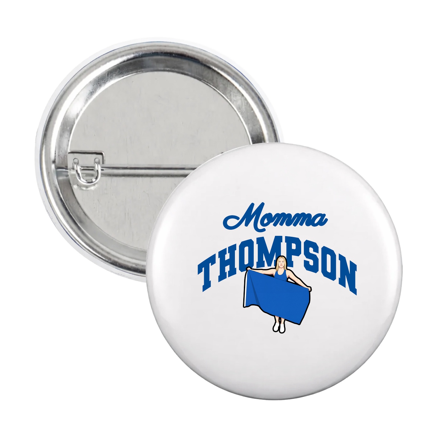 Game Day Button — Mothers Day Arch in White