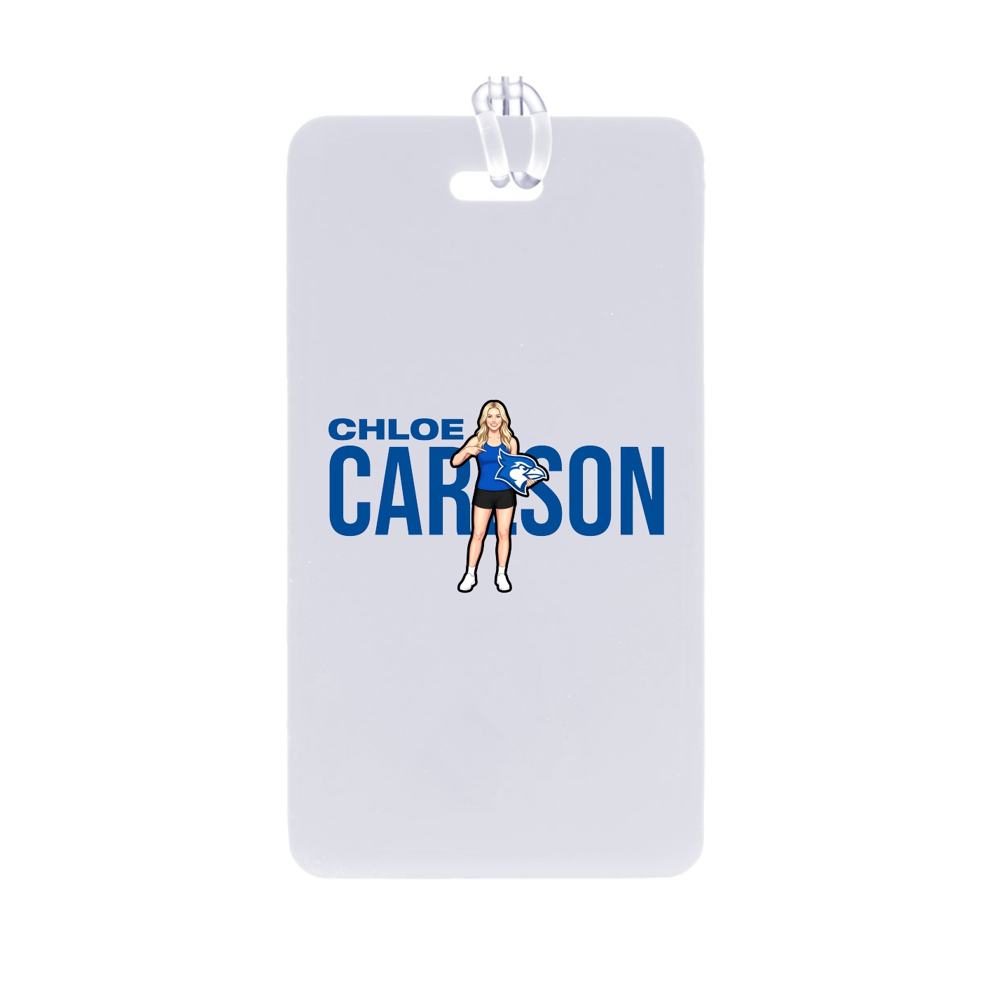 Bag Tag — Player Name in Classic