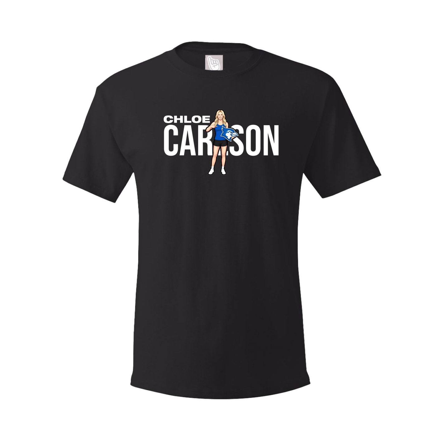 Tee — Player Name in Black