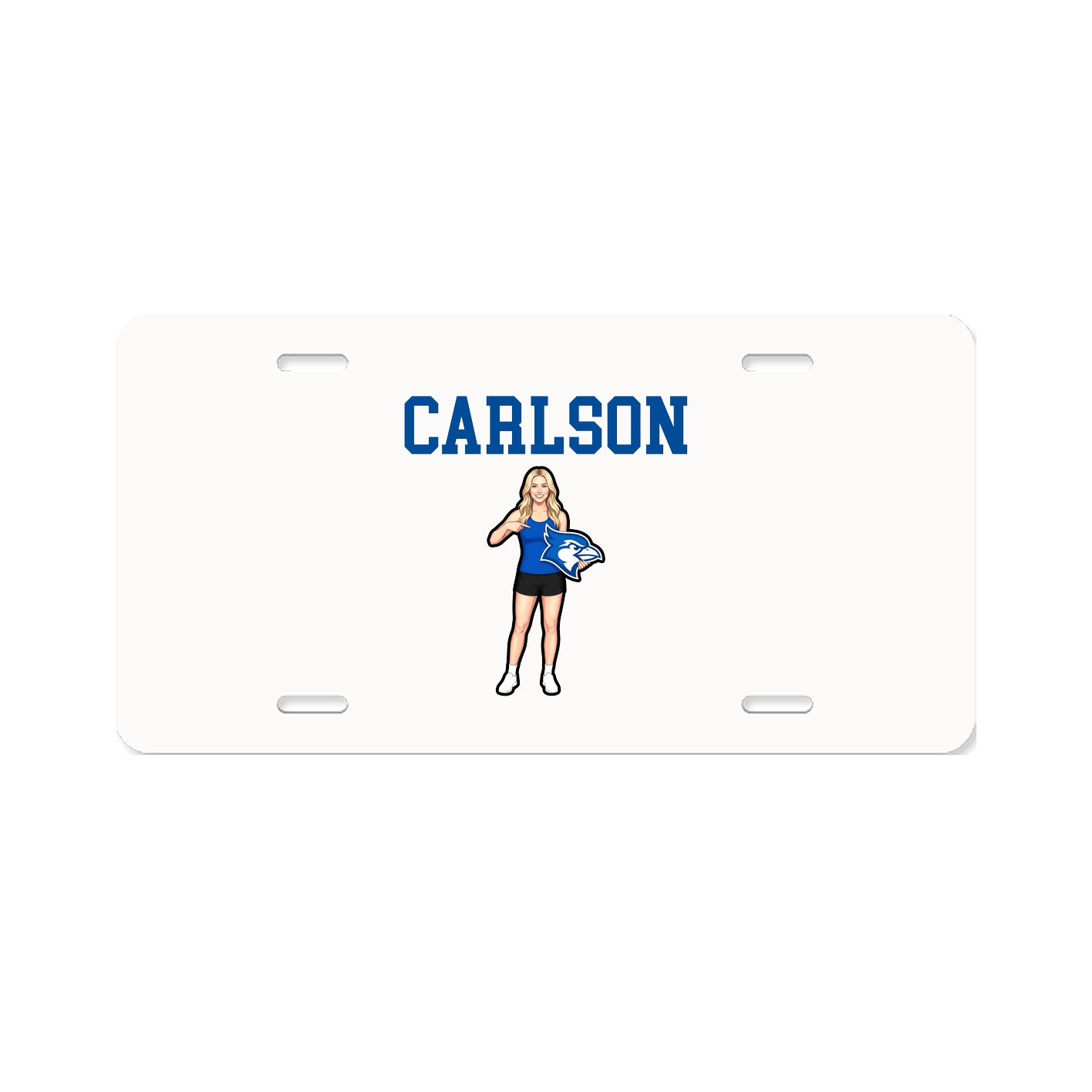License Plate — Shirsey in Classic