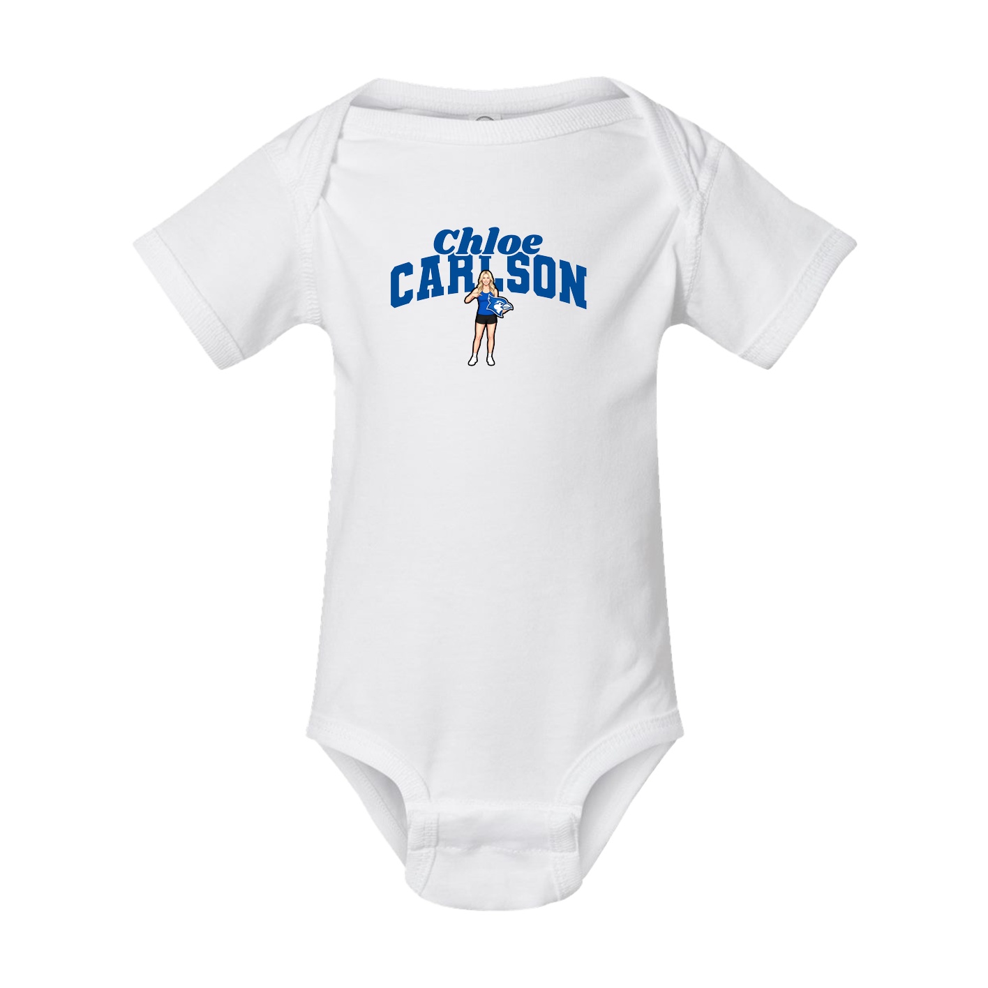 Baby Onesie — Signature Arch in White