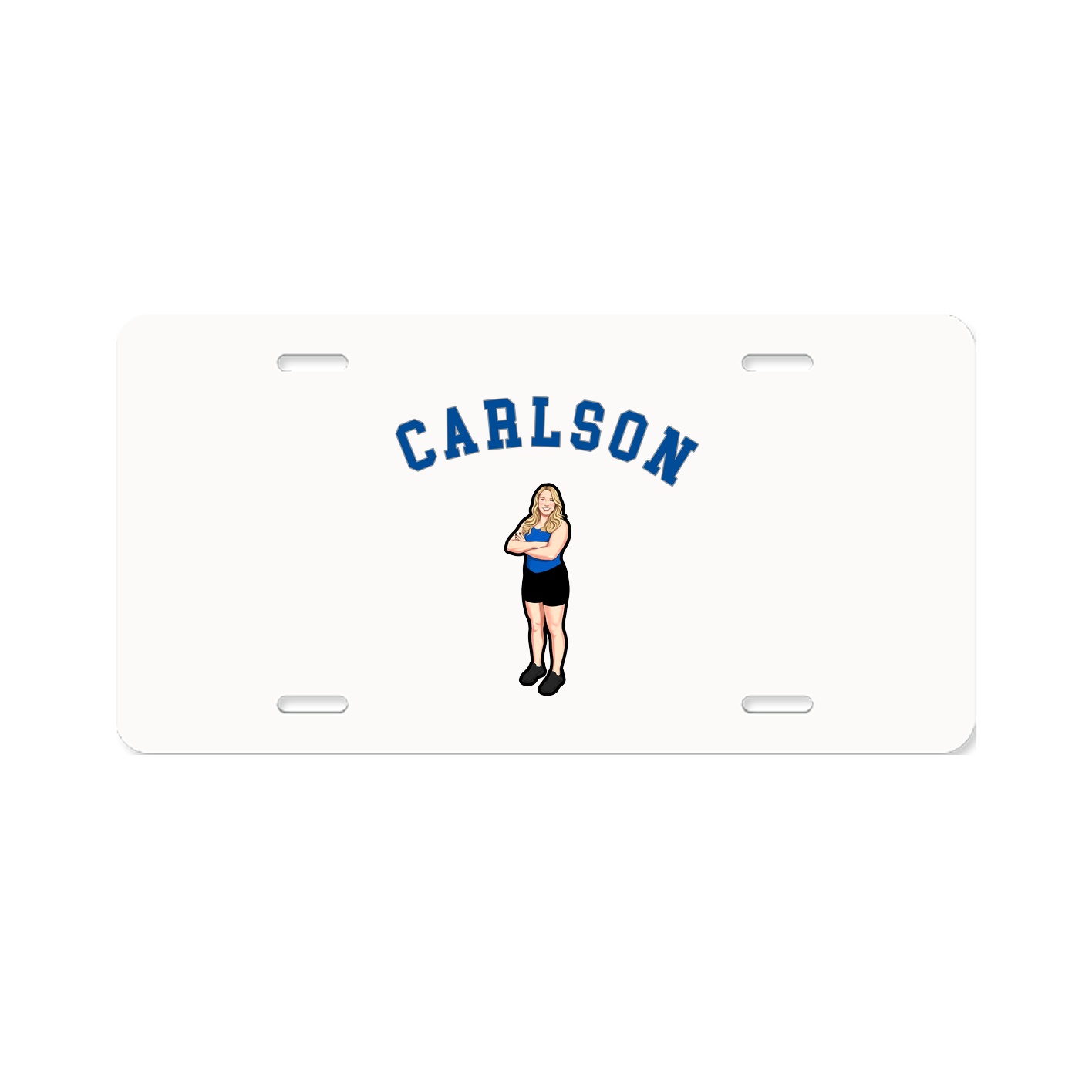 License Plate — Shirsey Arch in Classic
