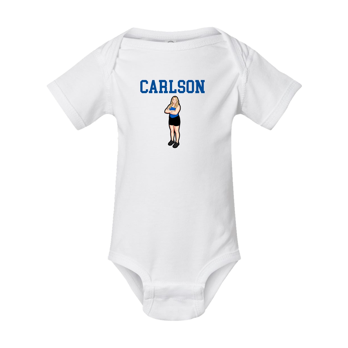 Baby Onesie — Shirsey in White