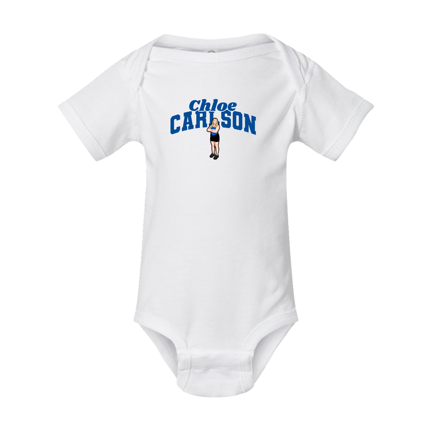 Baby Onesie — Signature Arch in White
