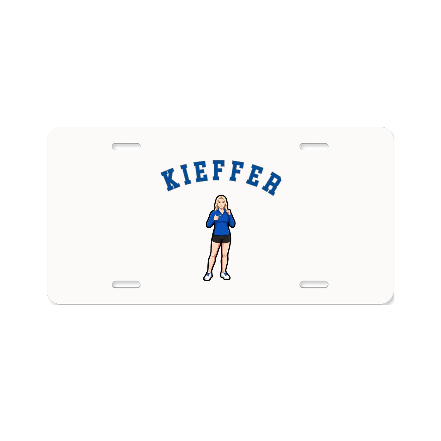 License Plate — Shirsey Arch in Classic