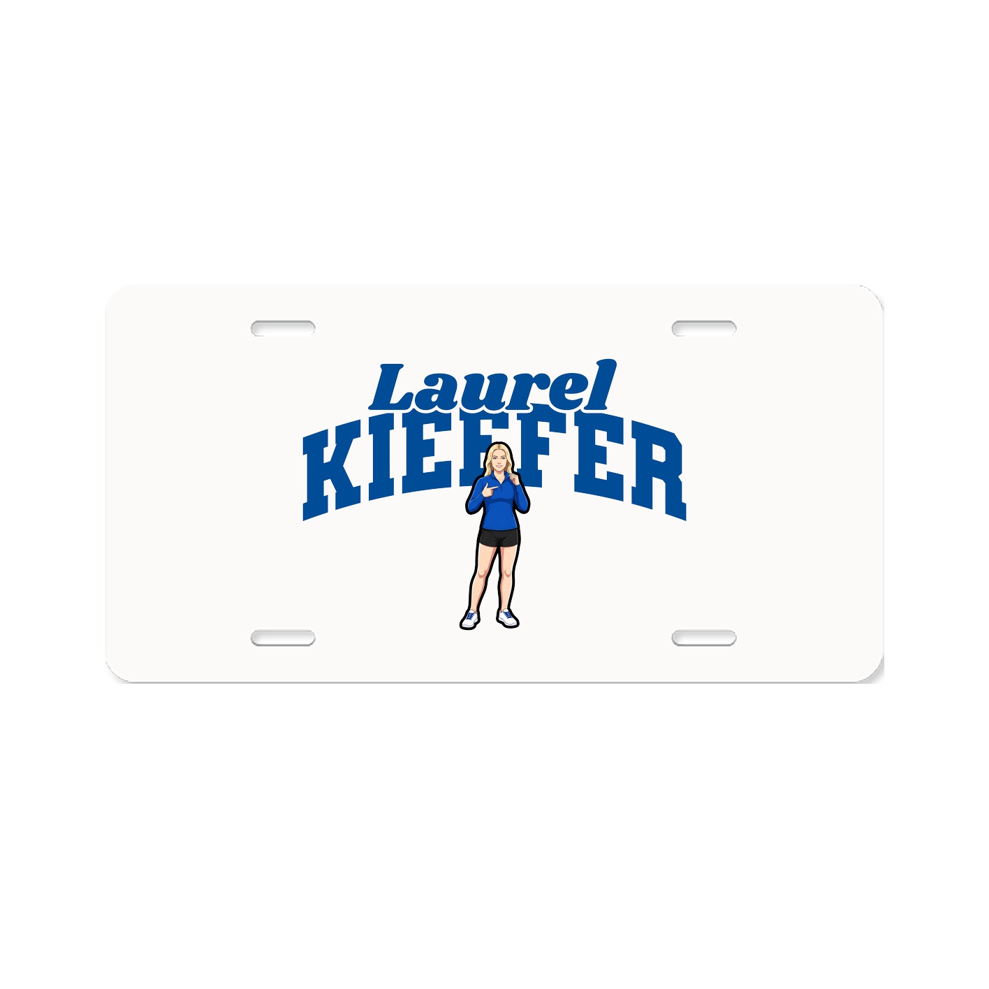 License Plate — Signature Arch in Classic