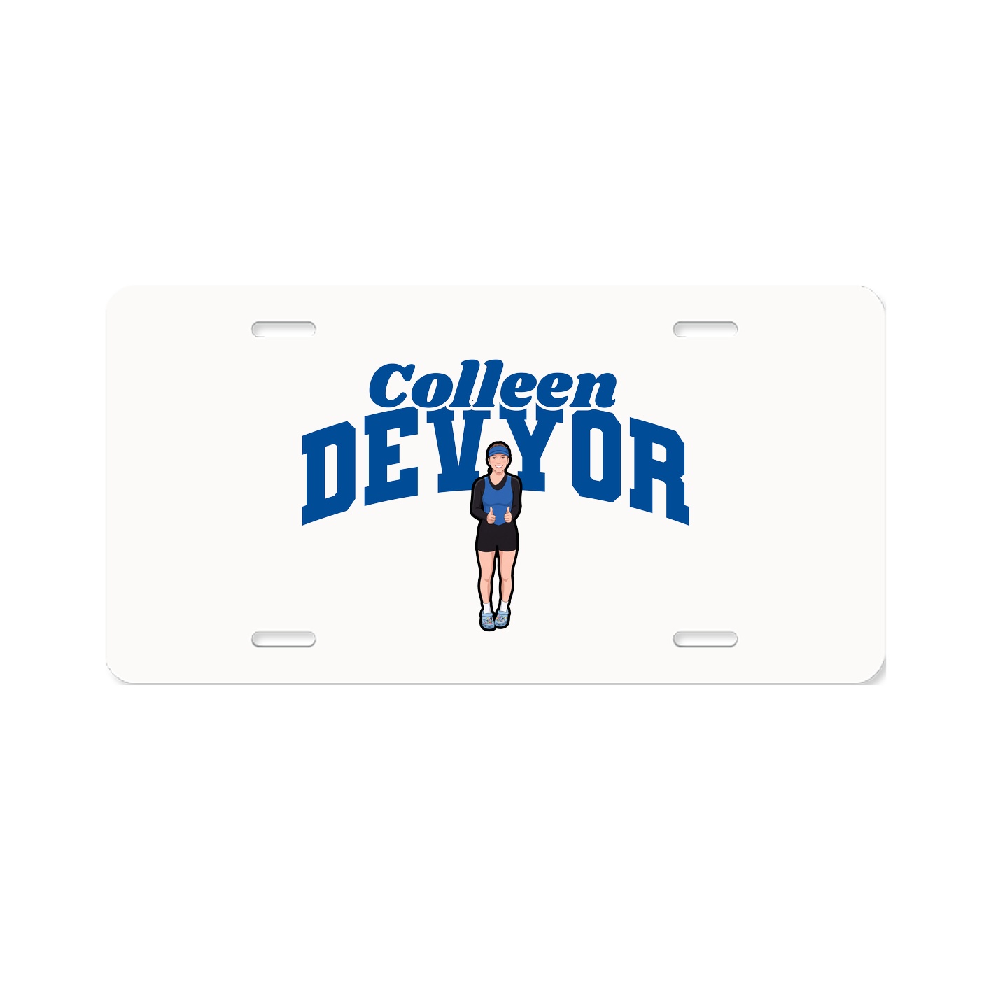 License Plate — Signature Arch in Classic