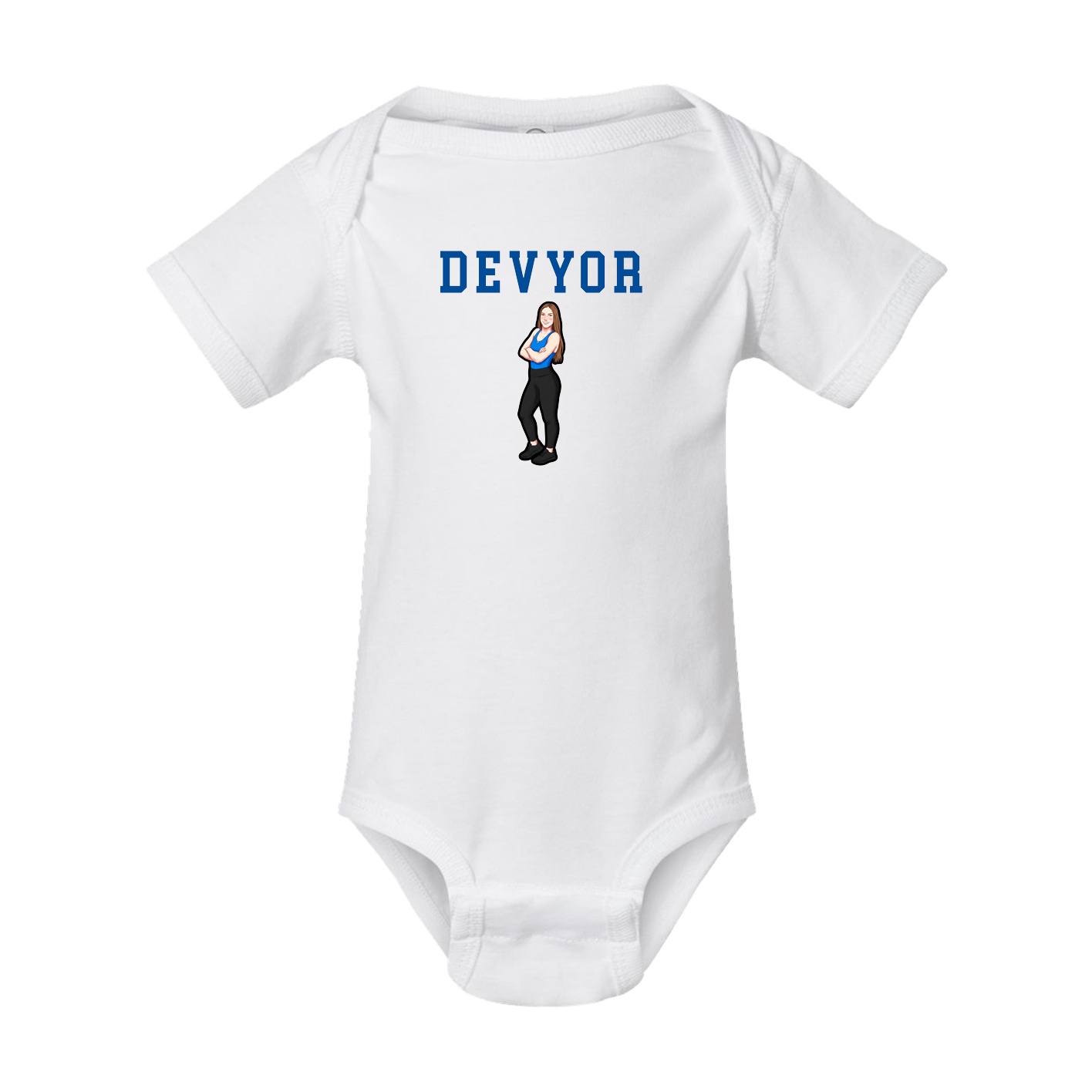 Baby Onesie — Shirsey in White