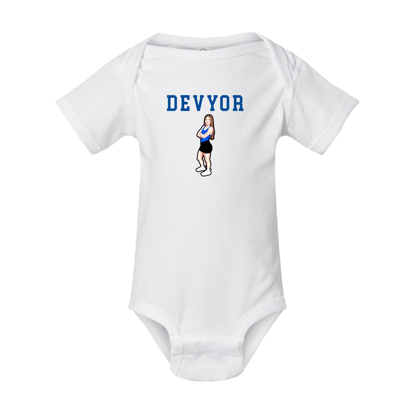 Baby Onesie — Shirsey in White