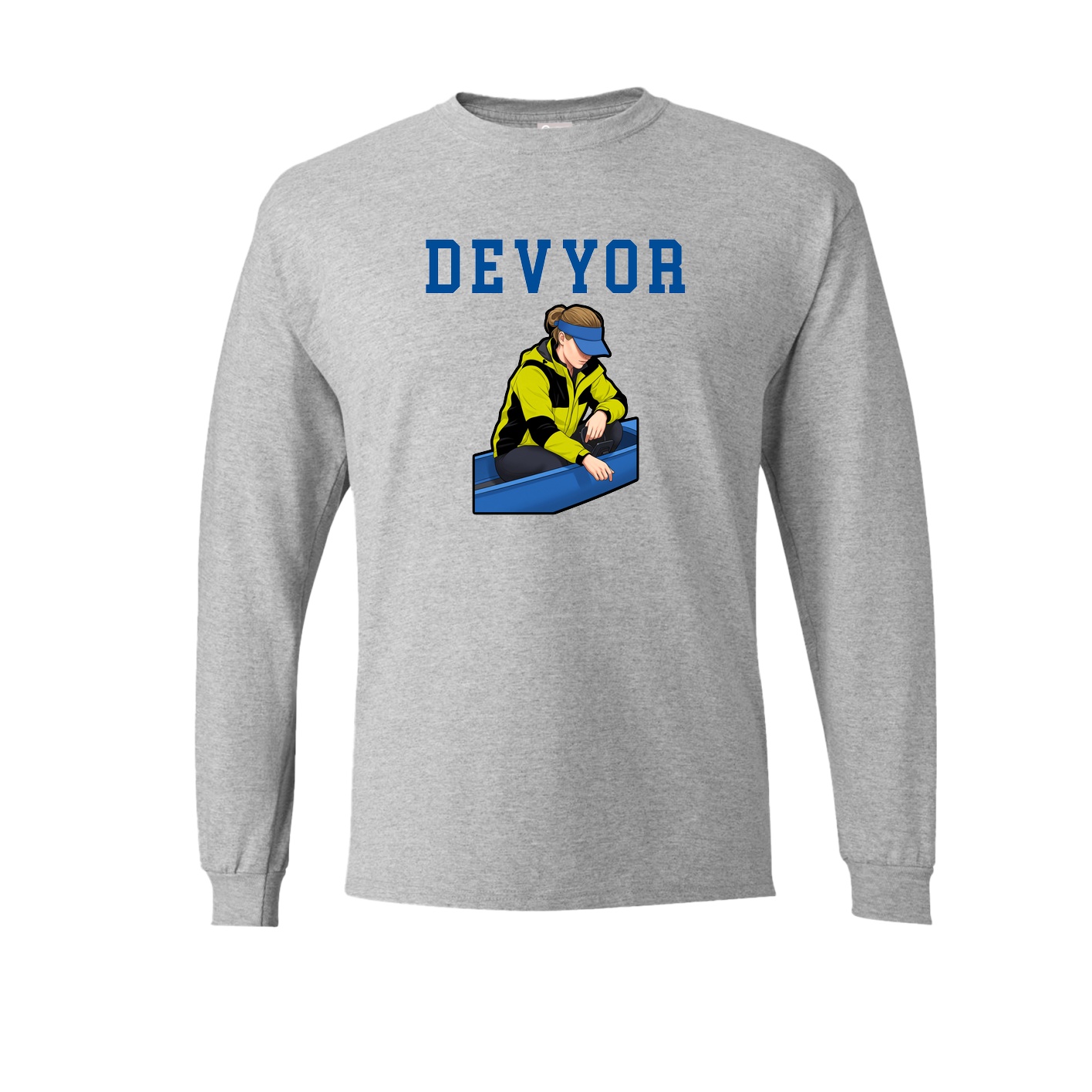 Long Sleeve Tee — Shirsey in Grey