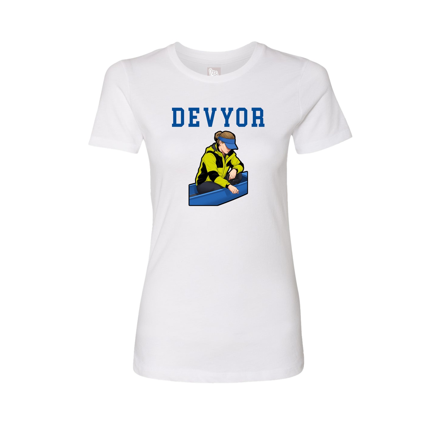 Fitted Women's Tee — Shirsey in White