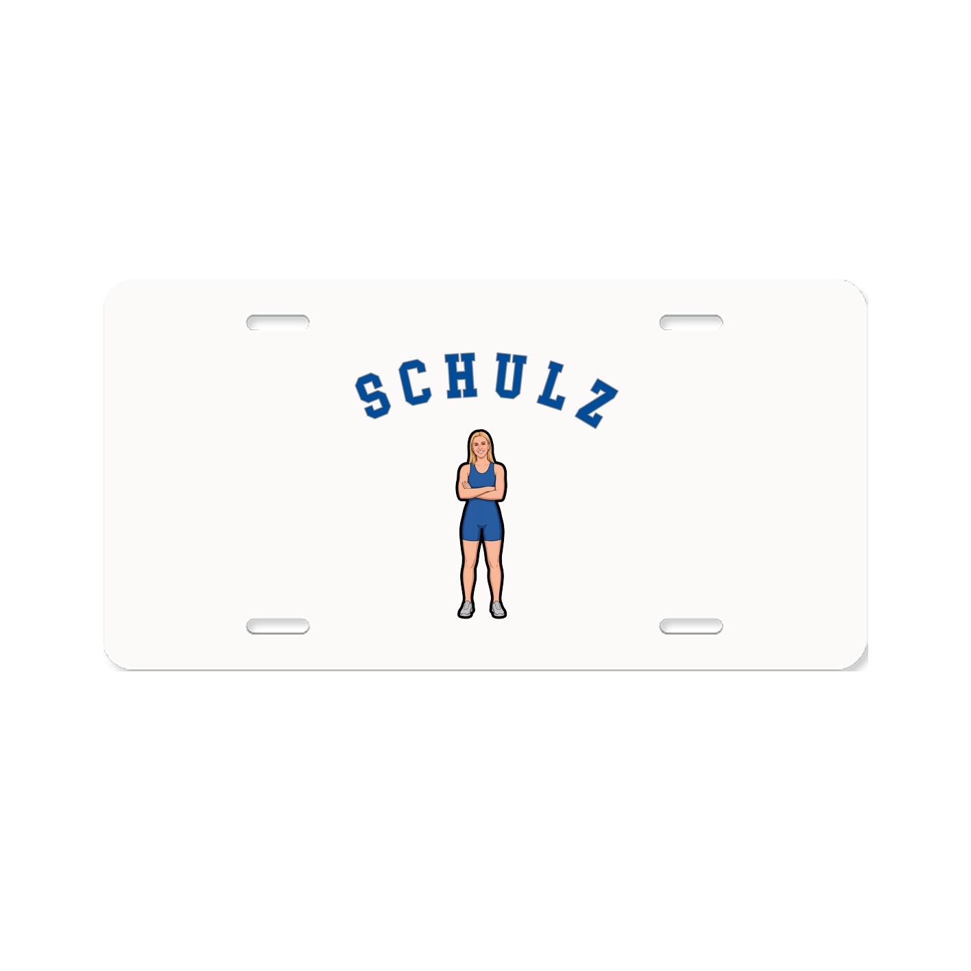 License Plate — Shirsey Arch in Classic