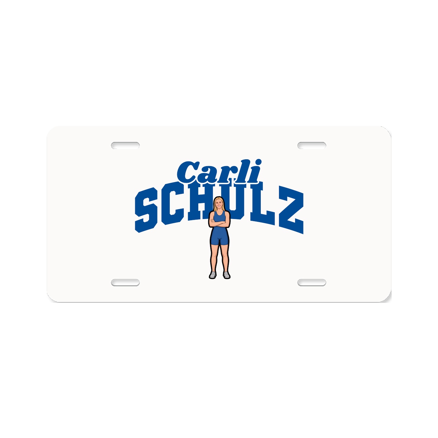 License Plate — Signature Arch in Classic