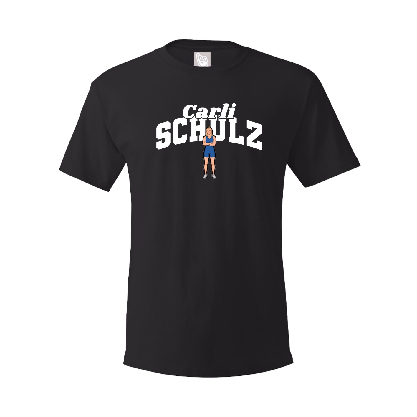 Youth Tee — Signature Arch in Black