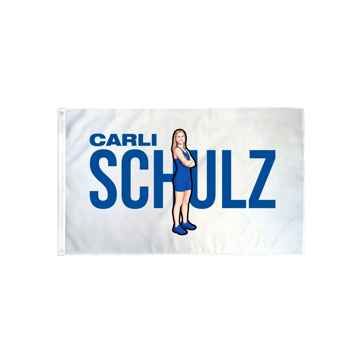 3x5 Flag — Player Name in Classic