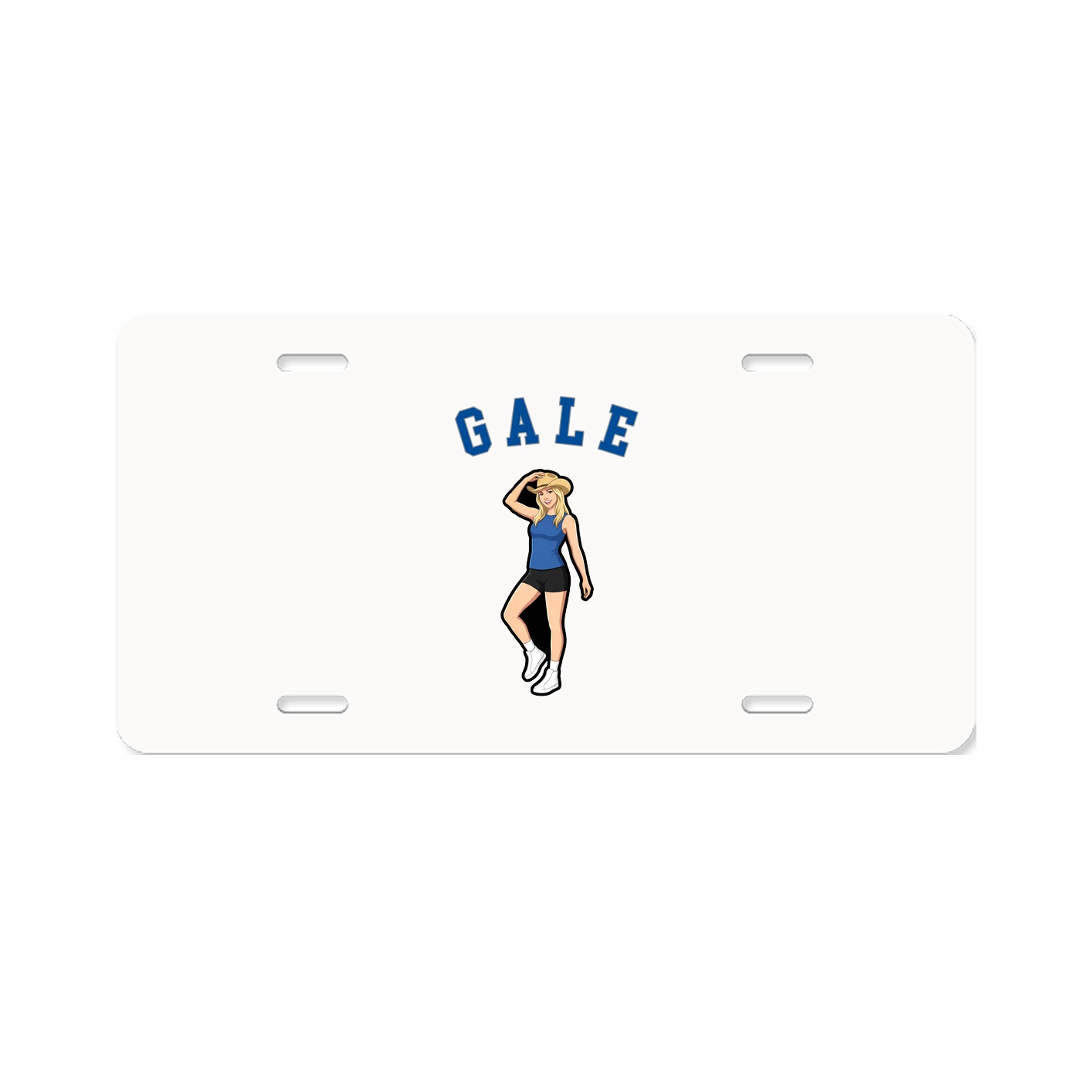 License Plate — Shirsey Arch in Classic