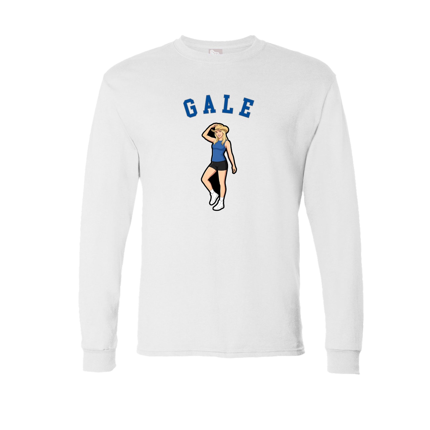 Long Sleeve Tee — Shirsey Arch in White