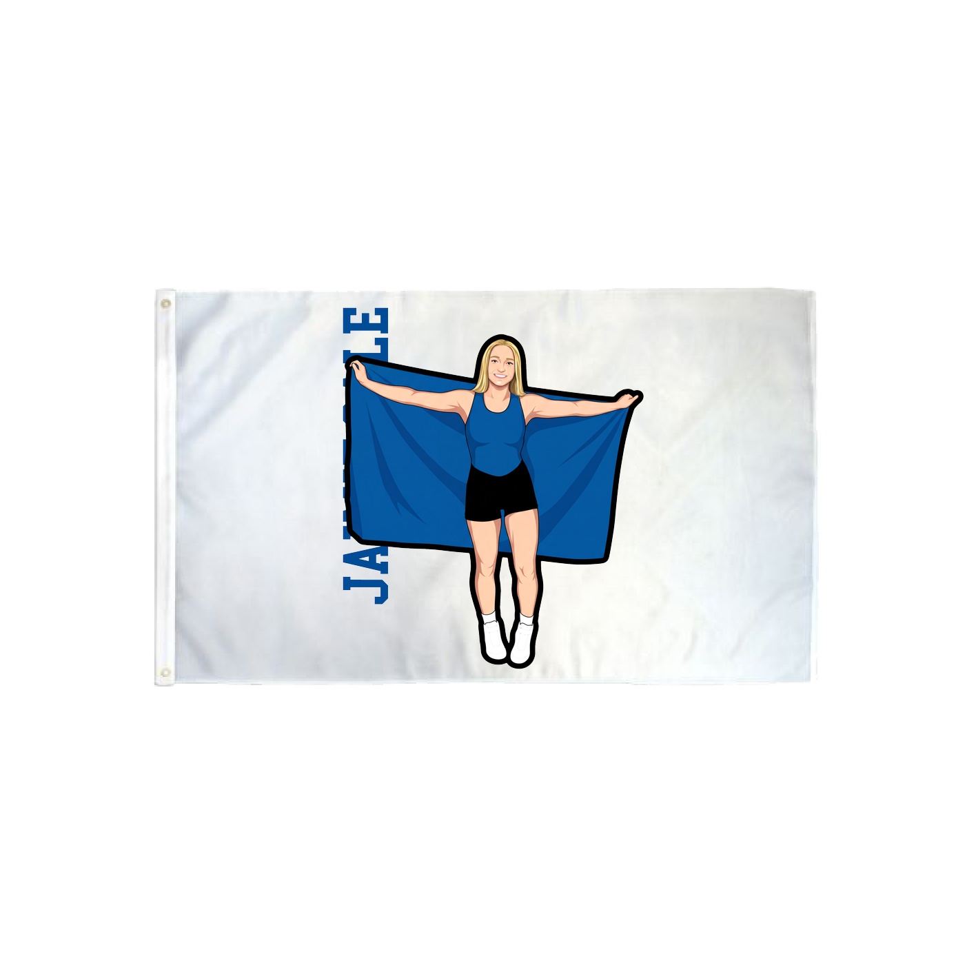 3x5 Flag — Name Vertical in Classic