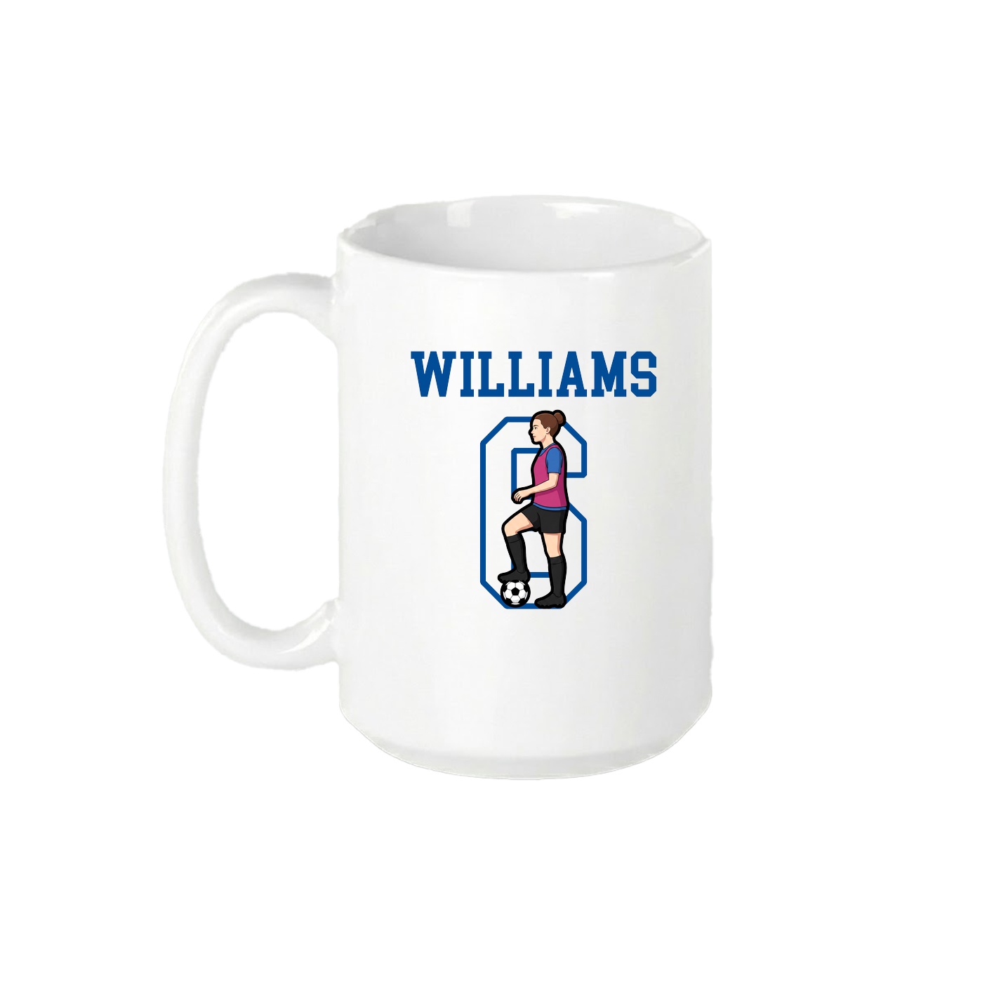 15oz Coffee Mug — Shirsey in White