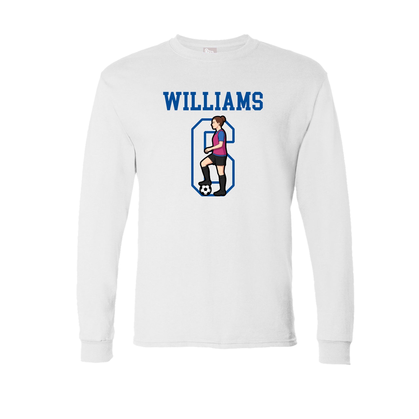 Long Sleeve Tee — Shirsey in White