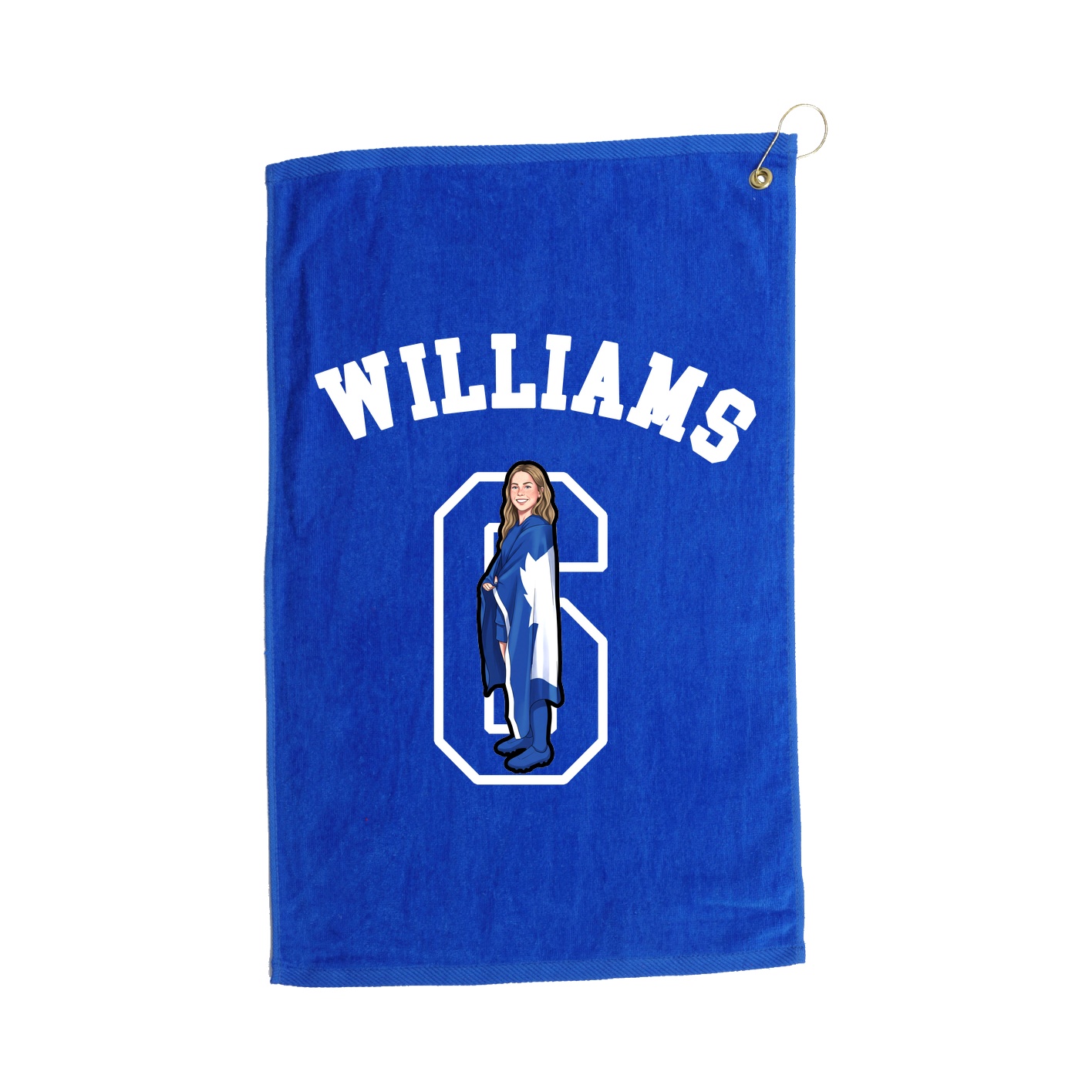Golf Towel — Shirsey Arch in Royal