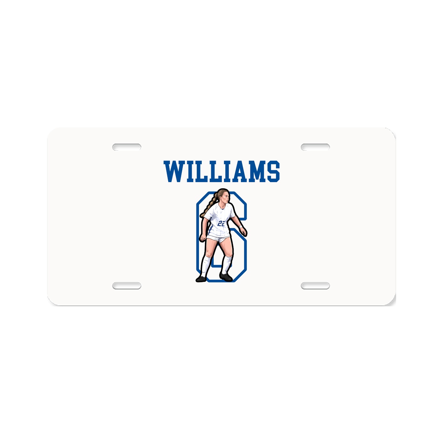 License Plate — Shirsey in Classic