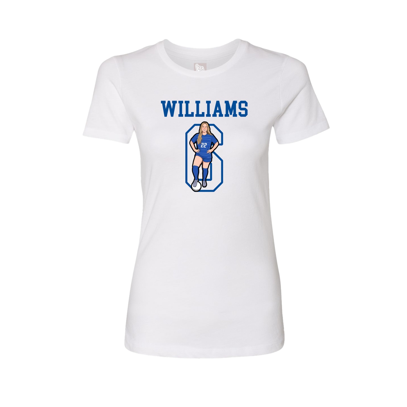 Fitted Women's Tee — Shirsey in White