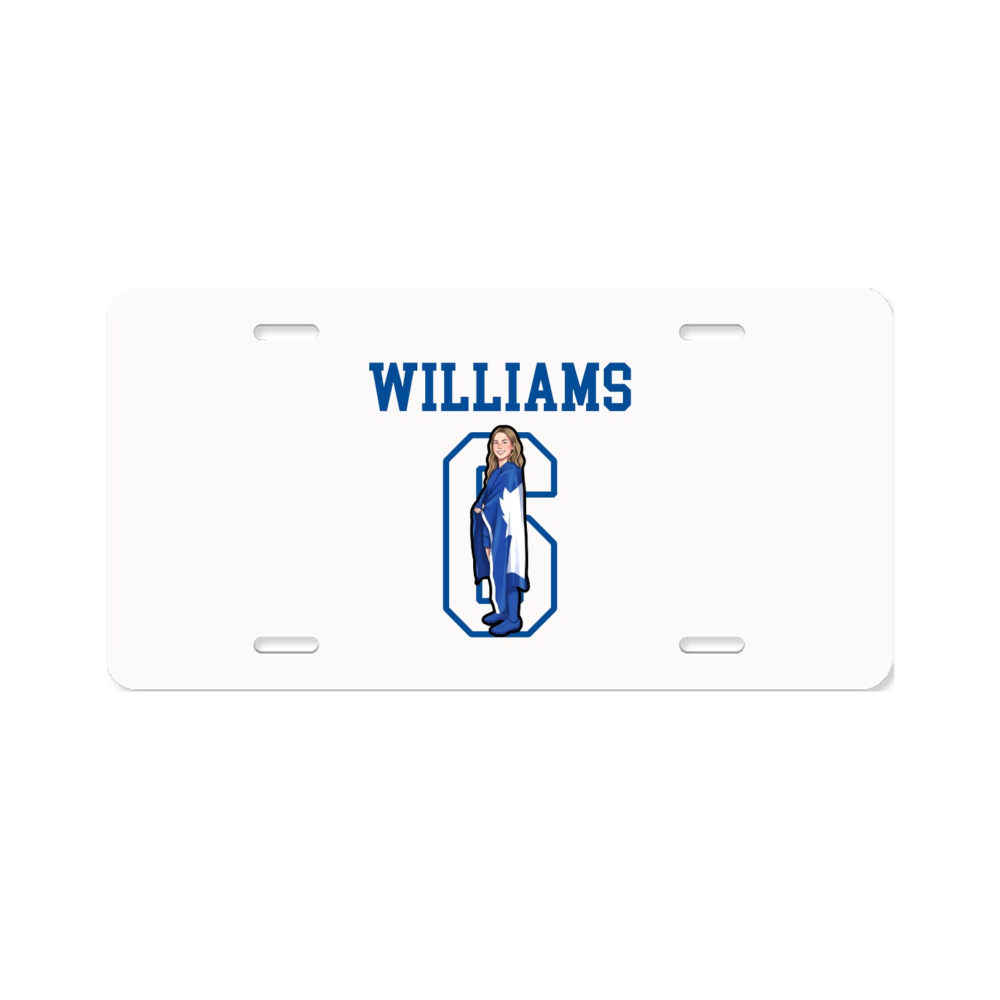License Plate — Shirsey in Classic