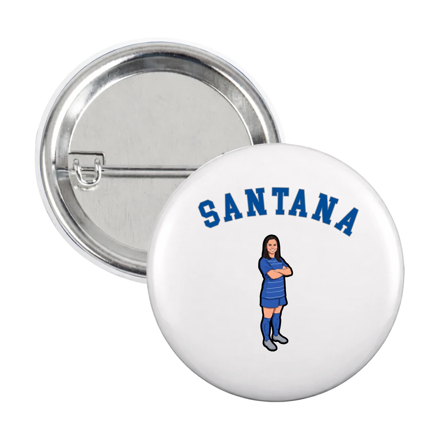 Game Day Button — Shirsey Arch in White