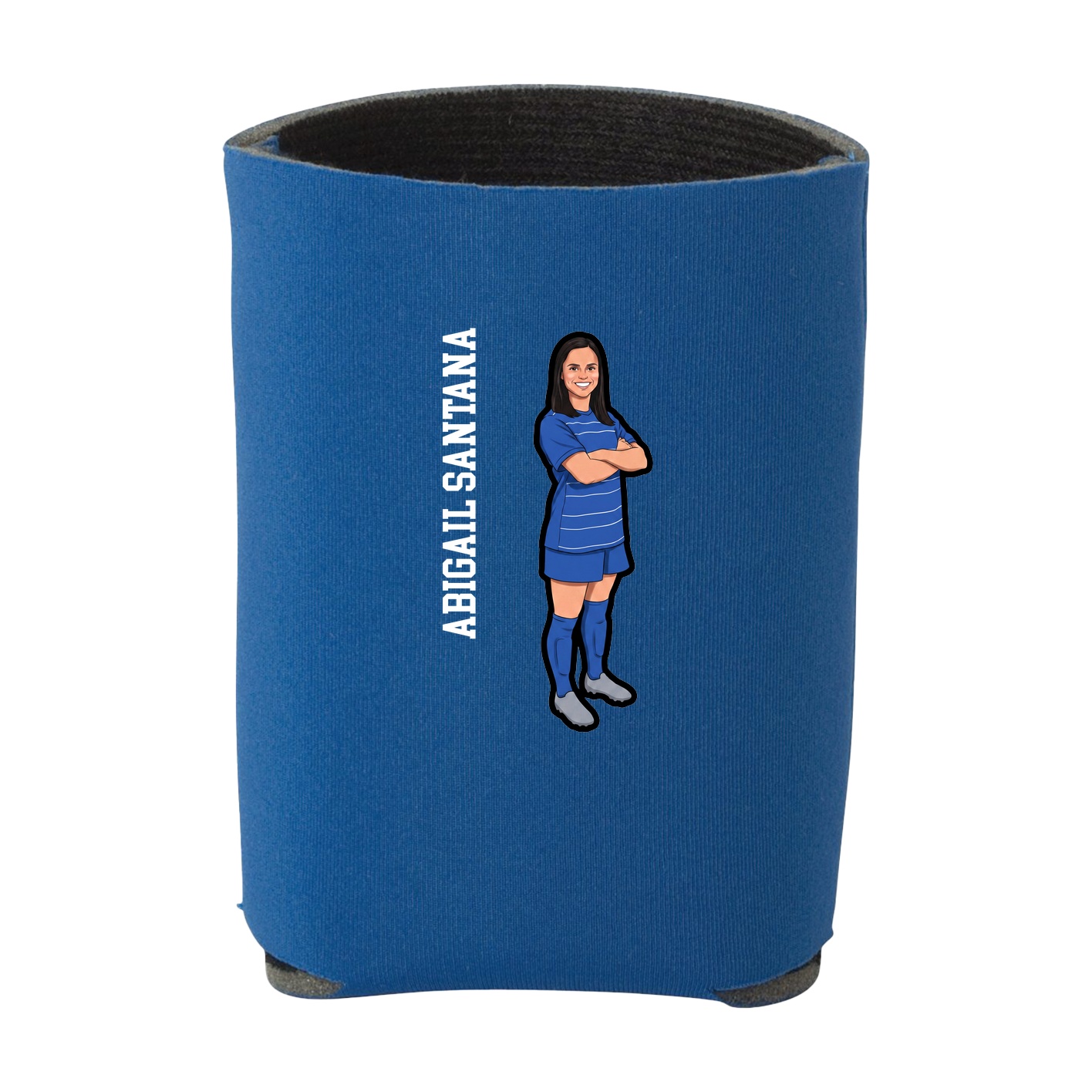 Can Holder — Name Vertical in Royal