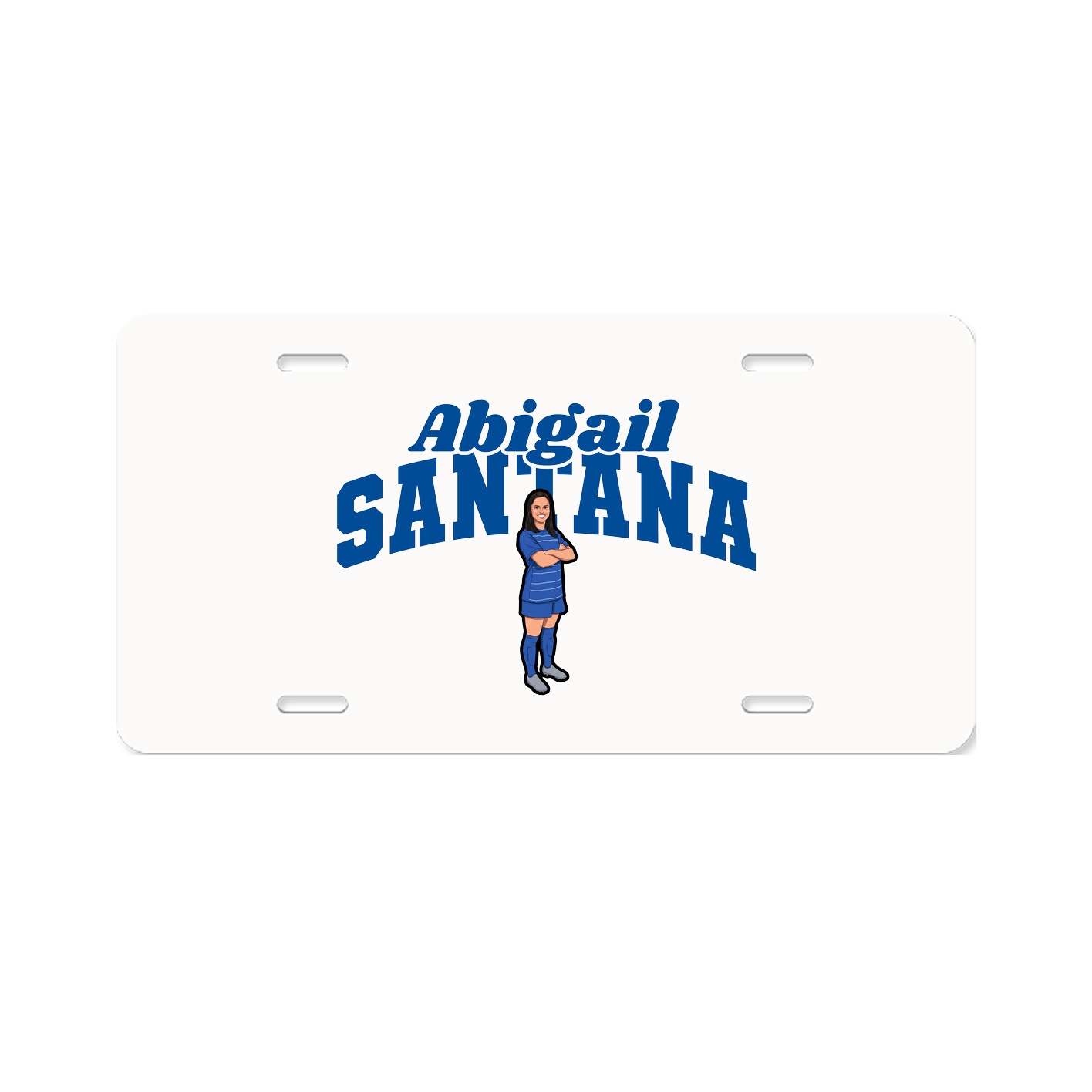 License Plate — Signature Arch in Classic