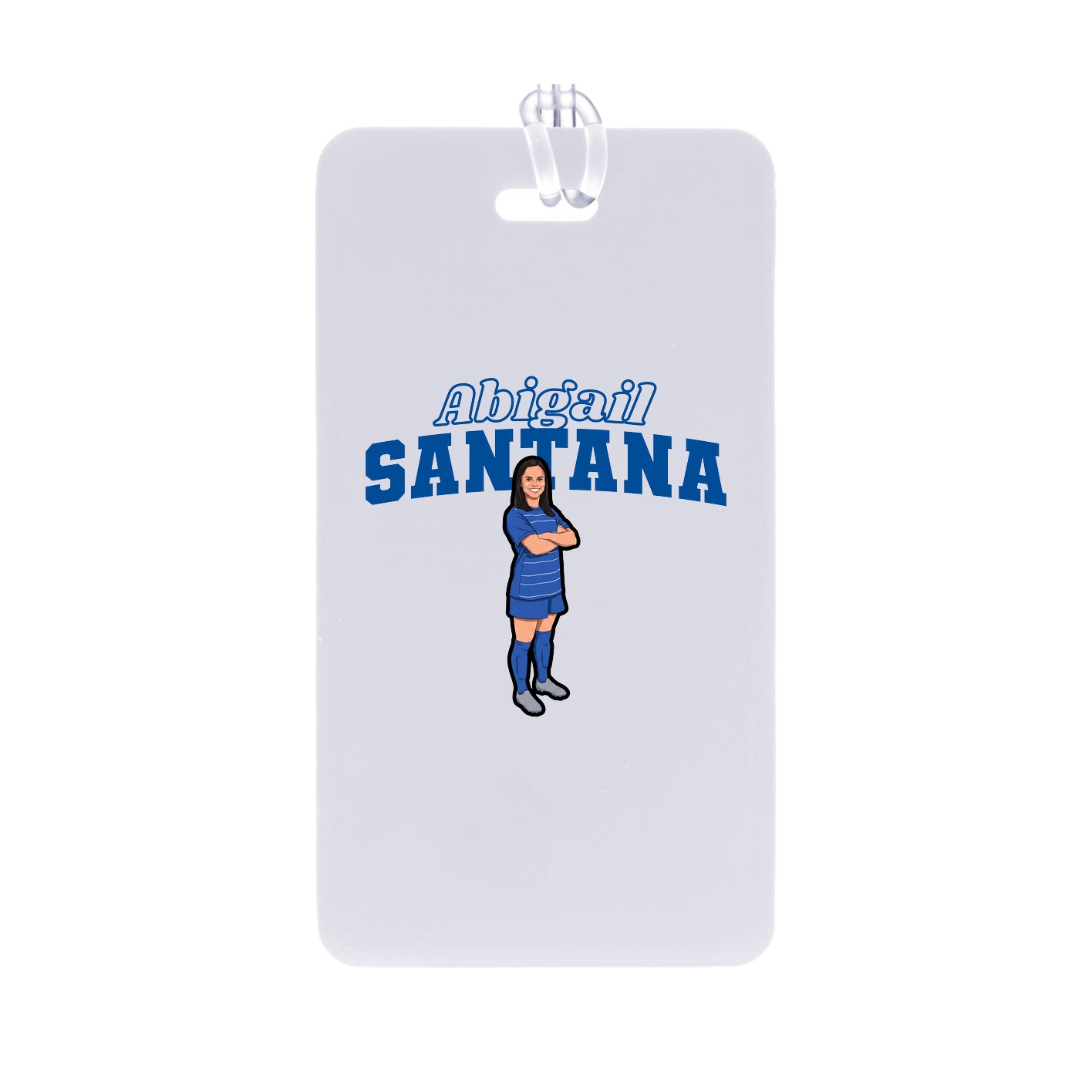 Bag Tag — Name Arch in Classic