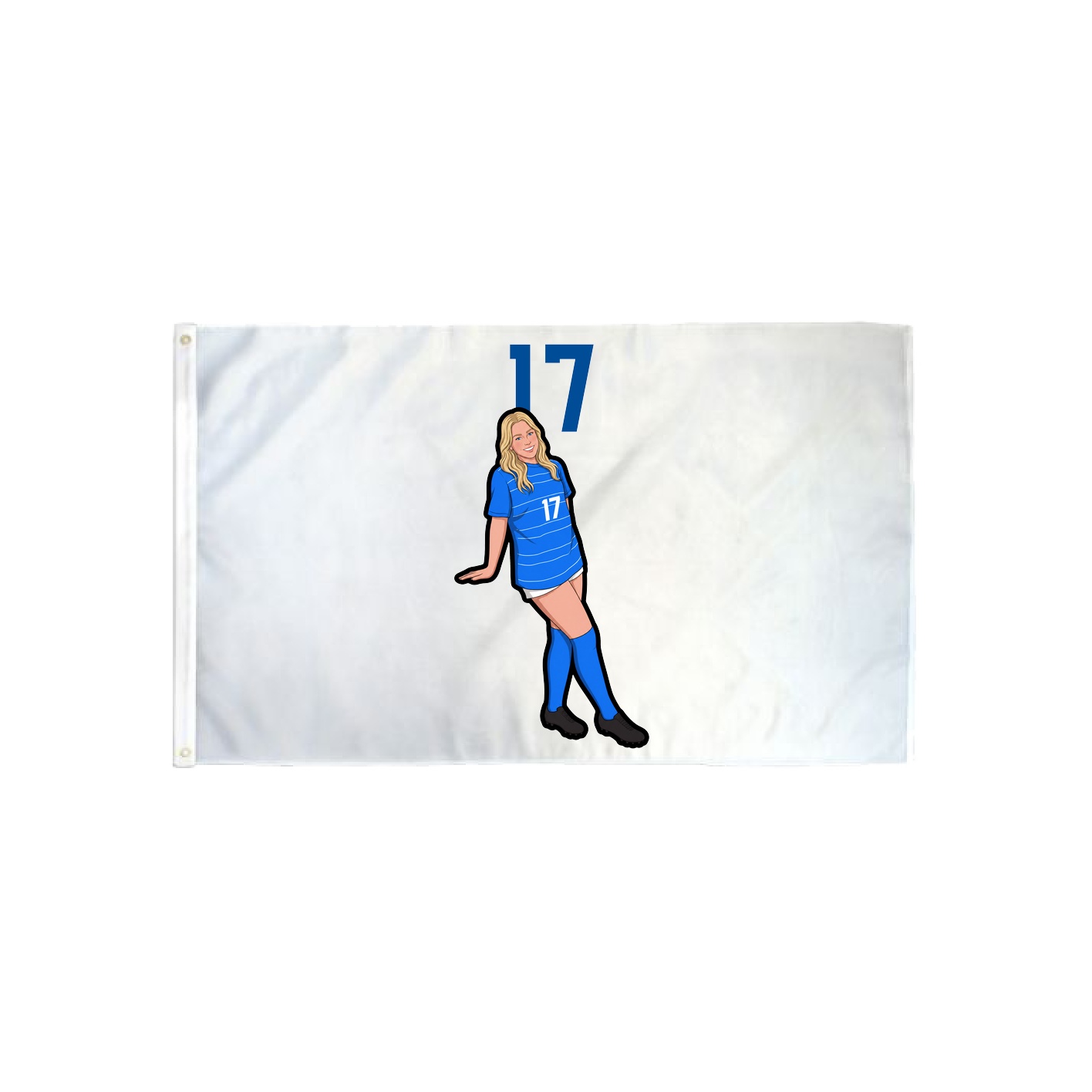 3x5 Flag — Number Top in Classic